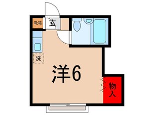 プレジオ中村橋・Ｂの物件間取画像